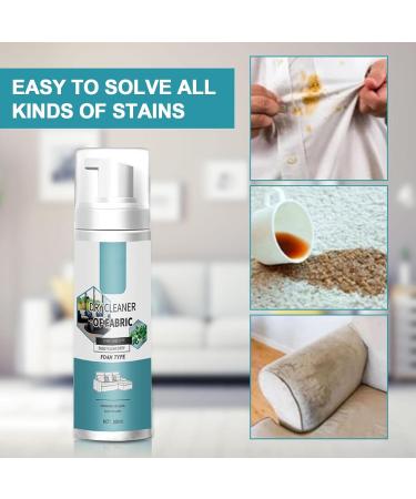 Couch Cleaner - Car Seat Cleaner - Carpet Cleaner 200ml Multi-Purpose Foam Cleaner Powerful Decontaminate Auto Interior Home Clean Spot Remover Carpet Down Coat Dtt - Buy Online on GoSupps.com
