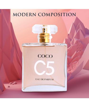 Coco C5 for Women Eau De Parfum - Pure Femininity in a Bottle - Delicate Floral Scents of Jasmine and May Rose - A Fragrance That Will Get You Noticed - Cruelty-Free Perfume Precious Gift for Women - Buy Online on GoSupps.com
