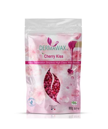 800 grams dermawax cherry kiss cherry blossoms waxing pearls for hair removal brazilian waxing intimate bikinizone armpits back depiltration without non-fleece strips of waxing for all skin types