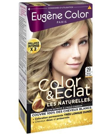 Eug ne Color - Les Naturelles - N 29 Very Light Blonde - Permanent Coloring Cream - Pack of 2 - Buy Online on GoSupps.com