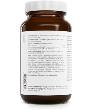 Metagenics Meta-I-3-C - Supports Estrogen Metabolism - 180 Capsules - Buy Online on GoSupps.com
