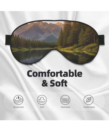Soft Sublime Serenity Eye Mask | Adjustable Breathable Sleep Mask | Light Blocking & Double-Sided Comfort - Buy Online on GoSupps.com