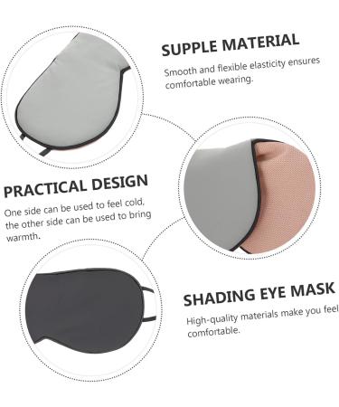 FOMIYES 2pcs Soft Sleep Mask - Travel Nylon Blackout Stickers for Ultimate Sleep Comfort - Buy Online on GoSupps.com