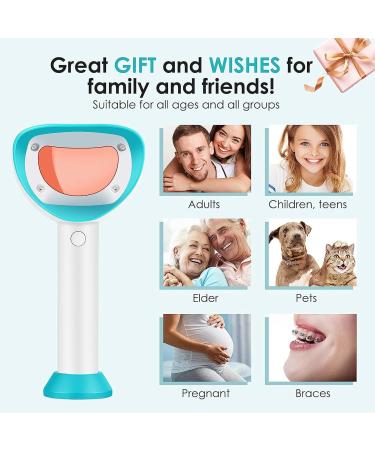 LBMed Portable Dental Monitor | Oral Plaque Finder with Orange & Red Fluorescence | Radiation-Free Dye-Free for All Ages - Buy Online on GoSupps.com