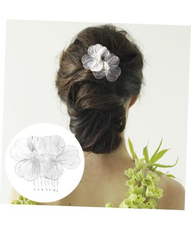 MAGICLULU Bridal Hair Comb Bride Headpieces for Wedding Gold Hair Comb Wedding Hair Comb for Bridal Wedding Hair Accessories Wedding Bride Hair Comb Hair Side Comb Baroque Alloy Miss Flowers - Buy Online on GoSupps.com