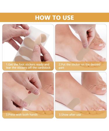 6 Sheets Moleskin for Blisters - Adhesive Anti-Wear Padding for Feet & Heels | Blister Prevention Tape & Stickers - Buy Online on GoSupps.com