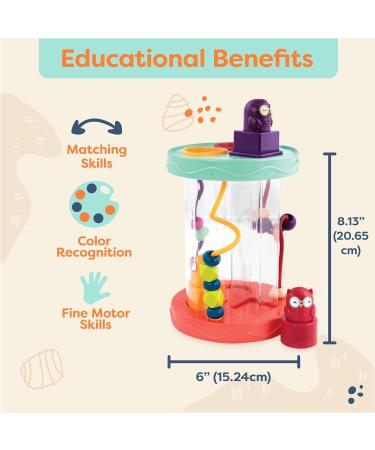 B. Toys Sorting Toys for Babies - Motor Skills Development & Noisy Owl Fun | Ideal for 10 Months+ - Buy Online on GoSupps.com