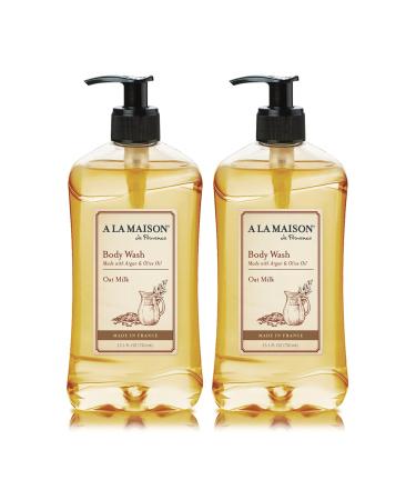 A LA MAISON Oat Milk Body Wash 25.36 Fl Oz 2 Pack
