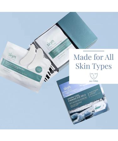 skyn ICELAND Hydro Cool Firming Eye Gels - 16 Pairs for Firming, Toning, and De-Puffing Under-Eye Skin - Buy Online on GoSupps.com