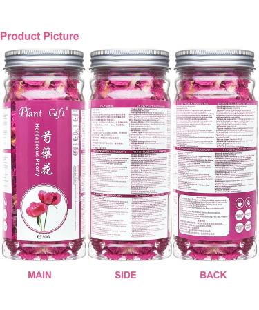 Plant Gift 100% Natural Herbaceous Peony Tea 30g Pink Peony Bud Flower Tea Healthy Dried Flowers for Soap Making Supplies Also for All Kinds of Flower Crafts - Buy Online on GoSupps.com