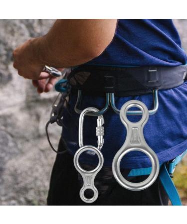 35 KN Reverse Gear - Lightweight 7075 Aluminum Automatic Lowering for Outdoor Recreation & Climbing - Double Rope Descent - Buy Online on GoSupps.com