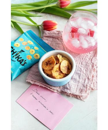 CHIKA'S - Nuts & Plantain Taster Box - 12 x 35g Bags - Smoked Almonds Nut Mix Cashews & Plantains - Buy Online on GoSupps.com