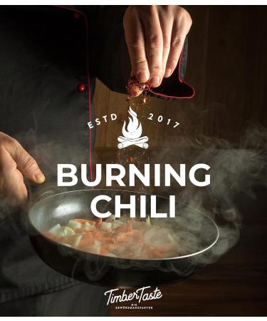Timber Taste Sharp Chili Personalized Gifts - Custom Chili Spices Set for Men & Women | 5 Handpicked Chilis | Perfect Birthday Gift for Chili Lovers - Buy Online on GoSupps.com