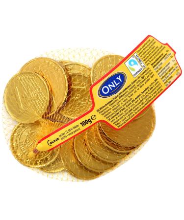 Golden Milk Chocolate Coins & Pirate Treasure Box | Perfect Children's Birthday Gift - 100g Set - Buy Online on GoSupps.com