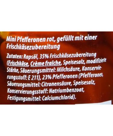 Buy Feinkost Dittmann Mini Teufli - Red Peppers with Cream Cheese Filling 5 Pack (5 x 275g) - International Shipping Available! - Buy Online on GoSupps.com