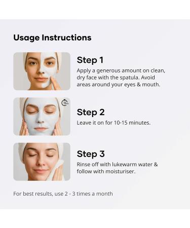 Cureskin Masque facial Vitamin Boost D Tan pour une peau clatante | Pack de bronzage D pour enlever le bronzage | Pack Detan pour enlever le bronzage | Cr me d bronzante Masque claircissant pour le visage - Buy Online on GoSupps.com