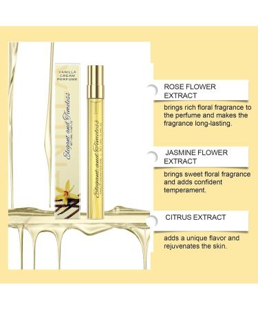 Womens Perfume Pheromone Vanilla Cream Eau Toilette Long Lasting Perfume Fresh And Elegant Portable Perfume Daily Portable Perfume Eau Toilette (2PCS) - Buy Online on GoSupps.com