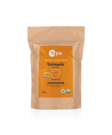 Yupik Organic Turmeric Powder Superfood Non-GMO Vegan Gluten-Free 250g 250 g