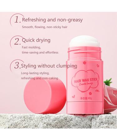 Professional Hair Wax Stick - Non-Greasy Gel for Smoothing Flyaways & Taming Frizz - 40g - Buy Online on GoSupps.com