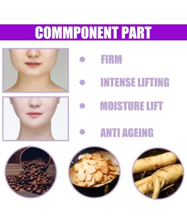 KOAHDE V Face Lifting Cream Firming Face Cream Face Slimming Lifting Firming V Face Cream Double Chin Lifting Cream Anti Wrinkle Skin Tightening Cream Face Firming Cream Tightening and Lifting - Buy Online on GoSupps.com