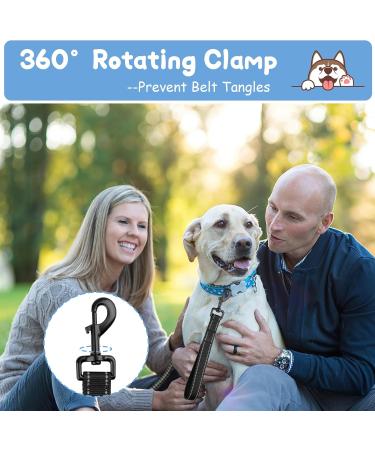 Short Dog Leash with Padded Handle | Reflective Nylon for All Dog Sizes | 32cm Training Leash - Buy Online on GoSupps.com