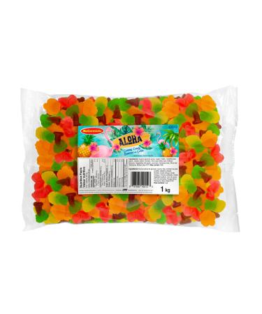 McCormicks - Aloha - Gummies - Bulk Candy 1 Kilogram Aloha Theme