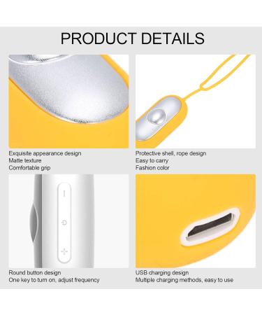 Microcurrent Insomnia & Stress Relief Sleep Aid Device | USB Charging | Yellow - Buy Online on GoSupps.com