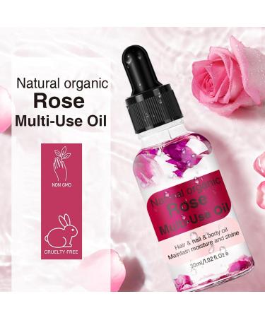 Pure Bulgarian Rose Essential Oil 30ml - Anti-Aging Skin Therapy & Aromatherapy - Buy Online on GoSupps.com