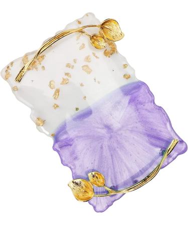  MAMJENNI Mixed color palette for nail art prevents nails from slipping semi-transparent gel (purple) - Buy Online on GoSupps.com