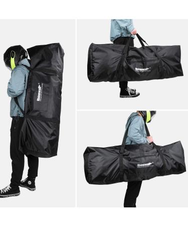 SUNELFFY Electric Scooter Carrying Bag - Foldable E-Scooter Storage Accessory for Mijia M365/Pro & Xiaomi Segway - Heavy Duty Handbag for Transport - Black - Buy Online on GoSupps.com