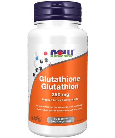 NOW - Glutathione 250mg 60 Vegetarian Capsules