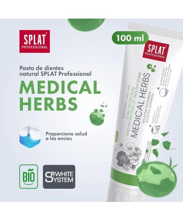 Splat Professional Bioactive Toothpaste 100ml | Full Protection & Gum Health with Medical Herbs - International Shipping Available - Buy Online on GoSupps.com