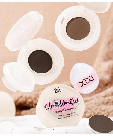 Hair Root Concealer Color Powder with Fingertip Powder Puff Hair Root Touch Up for Men and Women for Hair Shadow (Black Brown) - Buy Online on GoSupps.com