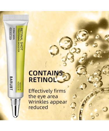 Retinal Shot Tightening Booster Serum for Face - Hydrating Essence with Retinal 0.1% & Panthenol 1% to Minimize Pores & Reduce The Appearance of Wrinkles Firming Facial 15ml/0.5fl.oz. 0.5 Fl Oz (Pack of 1) - Buy Online on GoSupps.com