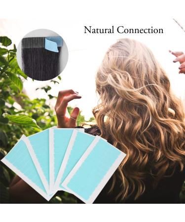 Jemesi 60-Piece Replacement Tape for Hair Extensions - High Adhesive Invisible Strip | Best Quality Hair Adhesive Tapes - Buy Online on GoSupps.com