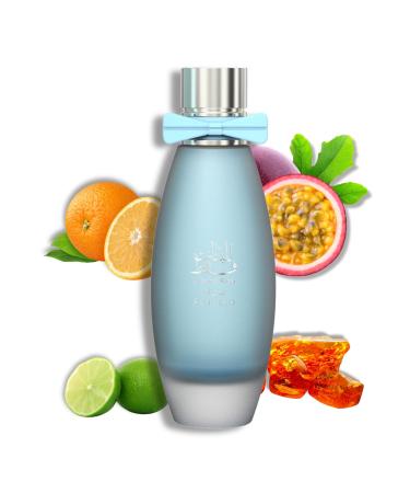 Lil Banat Faqat Samarah - Exquisite Long Lasting Fragrance for Women | Citrus Floral Musky Perfume | Vacation Arabian Perfumes 3.2 Fl. Oz.