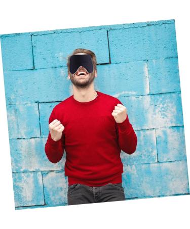 Fomiye Silk Eye Mask - Adjustable Under Eye Patches for Relaxation & Eye Care | Unisex 100% Polyester - 1 Pack - Buy Online on GoSupps.com