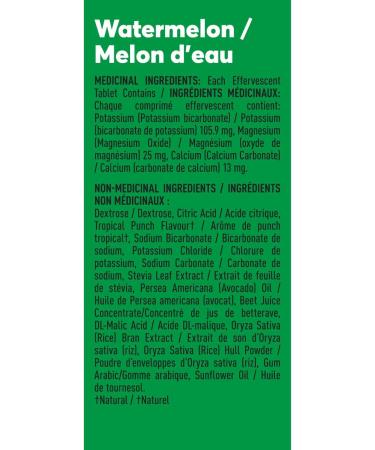 Nuun Sport: Electrolyte Drink Tablets Box of 4 Tubes (40 servings) Watermelon Electrolyte Hydration Supplement - Buy Online on GoSupps.com