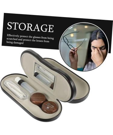 Stobaza 2-in-1 Portable Glasses Case Set - Versatile & Stylish Eyewear Storage for Travel - Buy Online on GoSupps.com