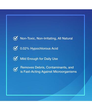 OCuSOFT Hypochlor Hypochlorous Acid 0.02% Eyelid Spray - 59ml | Soothes Irritated Eyelids - Buy Online on GoSupps.com