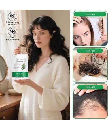 Hair Growth Shampoo PlantBased Thickening Strengthening Shampoo Recovery Personal Care Products For Men Women Dry Oily Sensitive Damaged Fine Curly Long Short Home Shower - Buy Online on GoSupps.com