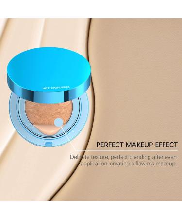 Air Cushion Makeup Anti-Perspirant Matte Cushion Concealer for Women - Camouflage Brightening Cream for School Travel Parties Business Trips Camping - Buy Online on GoSupps.com
