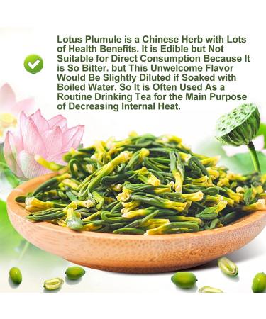 Buy Plantgift Lotus Plumule 100g | Healing Chinese Herb for Health Benefits | Dried Lotus Core & Tea - Buy Online on GoSupps.com