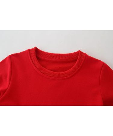 Boys Dinosaur Sweatshirt | Cotton Casual Top for Kids | Long Sleeve Pullover T-Shirt | Toddler Girls Shirts | Baby Clothes 1-8 Years | 3-4 Years | Christmas Elk Design - Buy Online on GoSupps.com