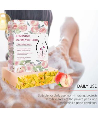 Intimate Wash | Cleansing Soap for Feminine Intimate Hygiene | Natural pH Balance for Vaginal Health 100g Handmade for Bath and Body Daily Use - Buy Online on GoSupps.com