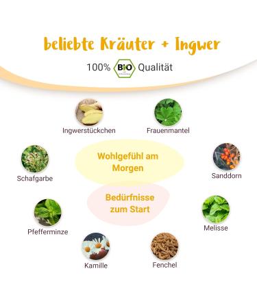 Good Morning Mommy - Organic Pregnancy Tea for 1st Trimester with Ginger Mint & Women's Herbs | PregniVital - International Shipping - Buy Online on GoSupps.com