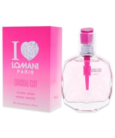 Lomani I Love Lomani Cristal Cut Women EDP Spray 3.4 oz 3.4 Ounce (Pack of 1) - Buy Online on GoSupps.com