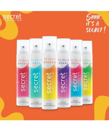 Se../cret Temptation Te Amo Breeze Perfume Body Spray for Women 120ml - Buy Online on GoSupps.com