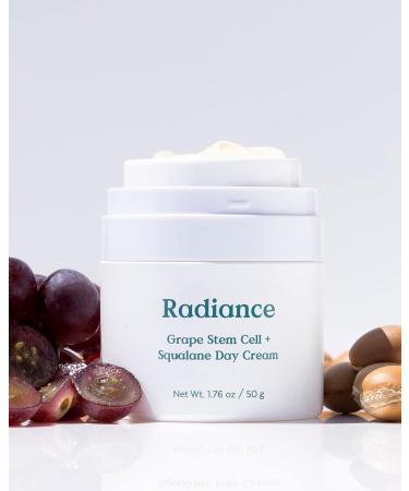 Three Ships Radiance Grape Stem Cell + Squalane Day Cream | Vegan Facial Moisturizer for All Skin Types | Hydrates & Balances Skin | 50g - Buy Online on GoSupps.com