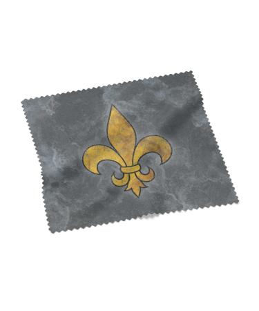 Urban Backwoods Fleur De Lis Microfiber Cloth Glasses Cleaning Cloth